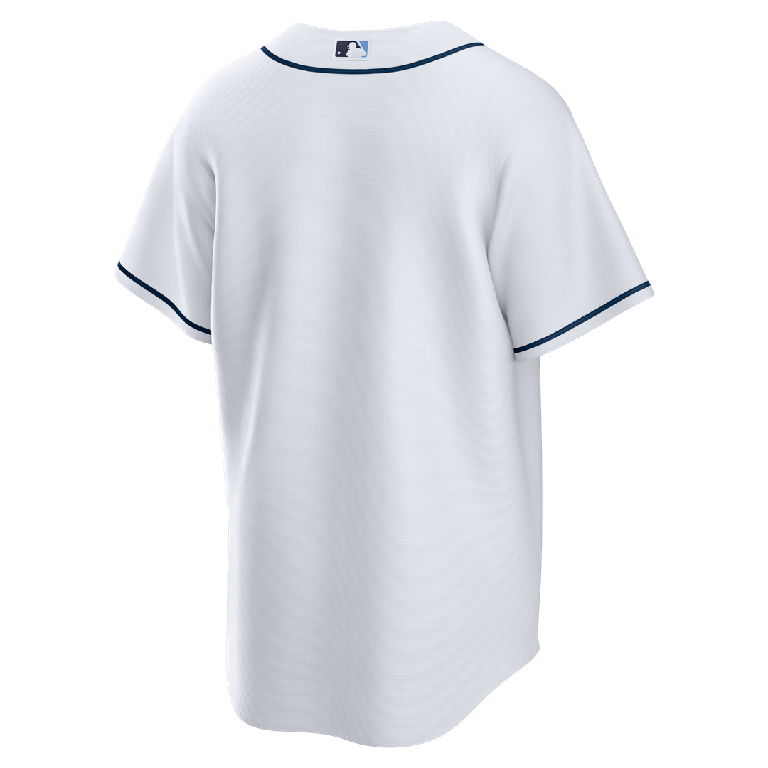 Men's Tampa Bay Rays White Home Big & Tall Replica Jersey