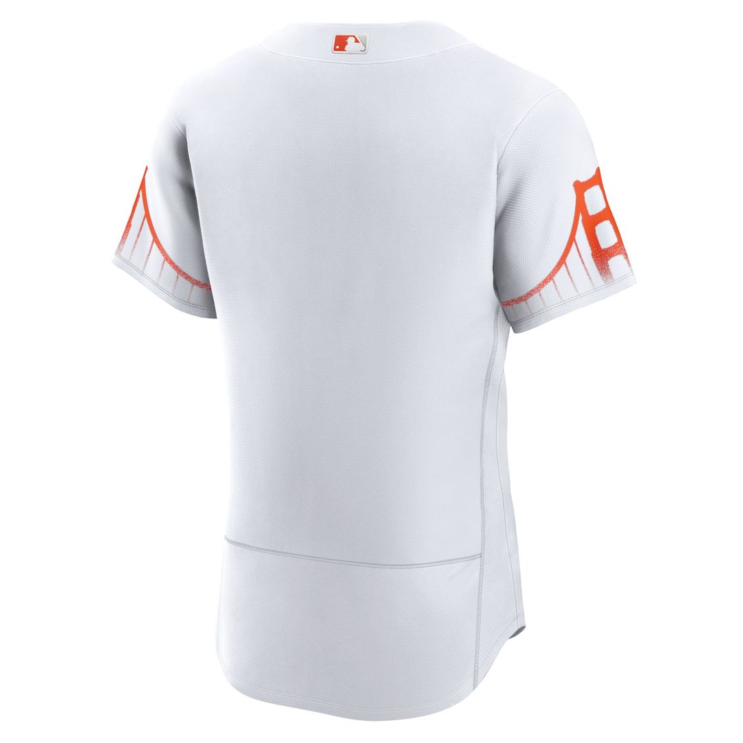 Men's San Francisco Giants White City Connect Jersey