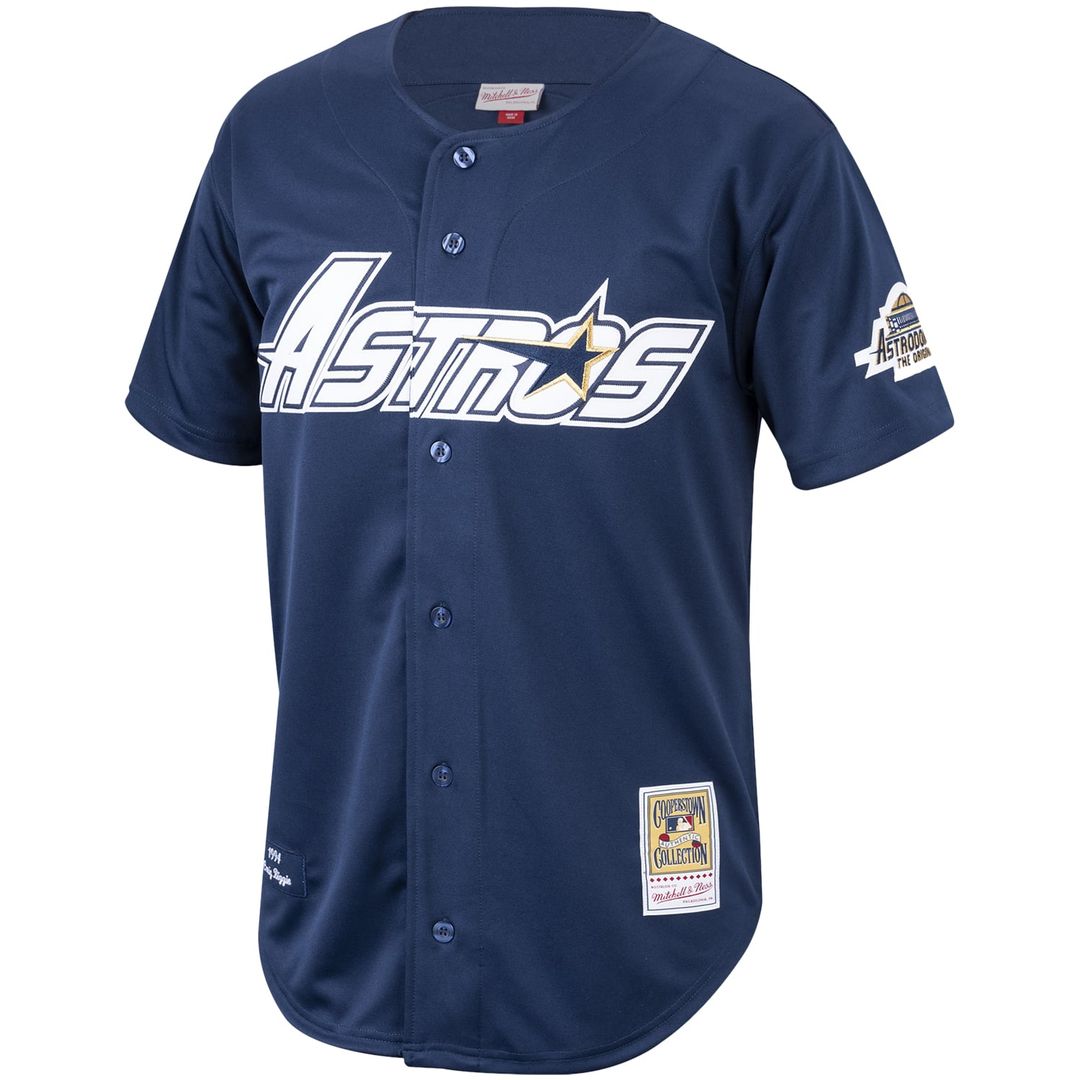 Men's Houston Astros Craig Biggio Navy 1994 Jersey