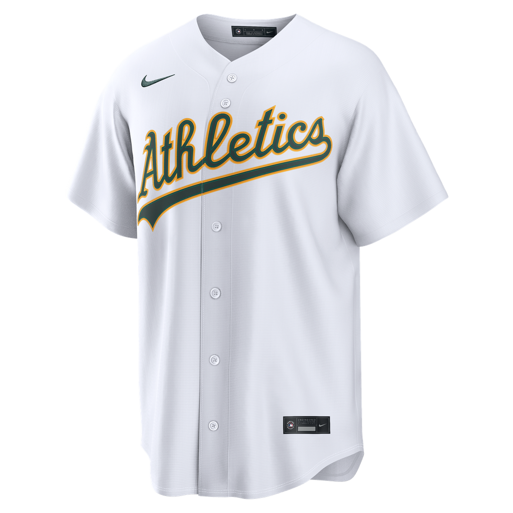 Men's Athletics Henry Bolte White Home Replica Jersey