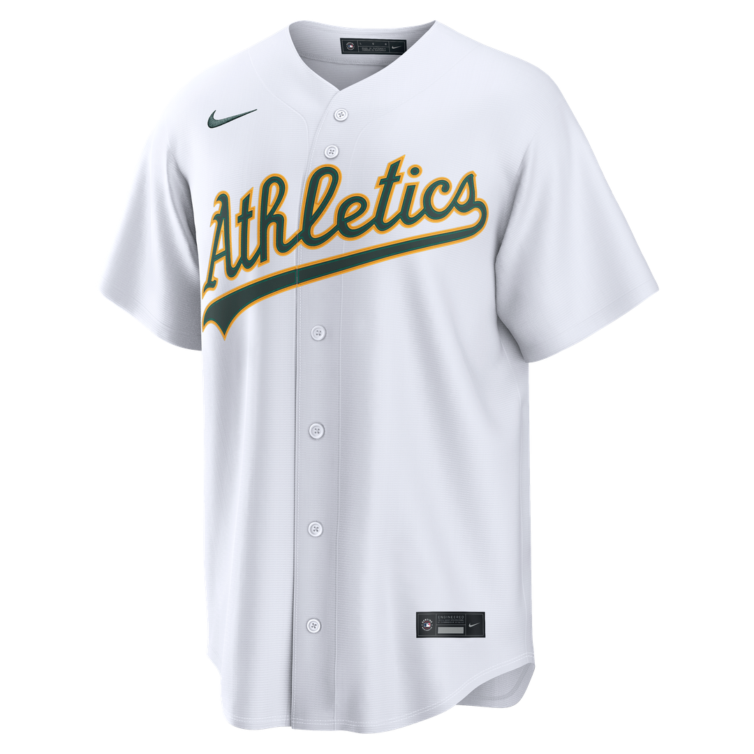 Men's Athletics Henry Bolte White Home Replica Jersey