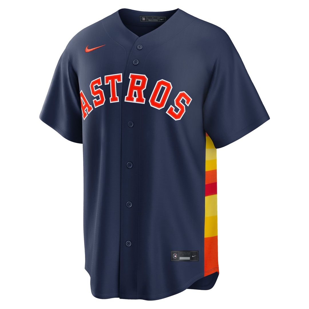 Men's Houston Astros White Home Replica Jersey