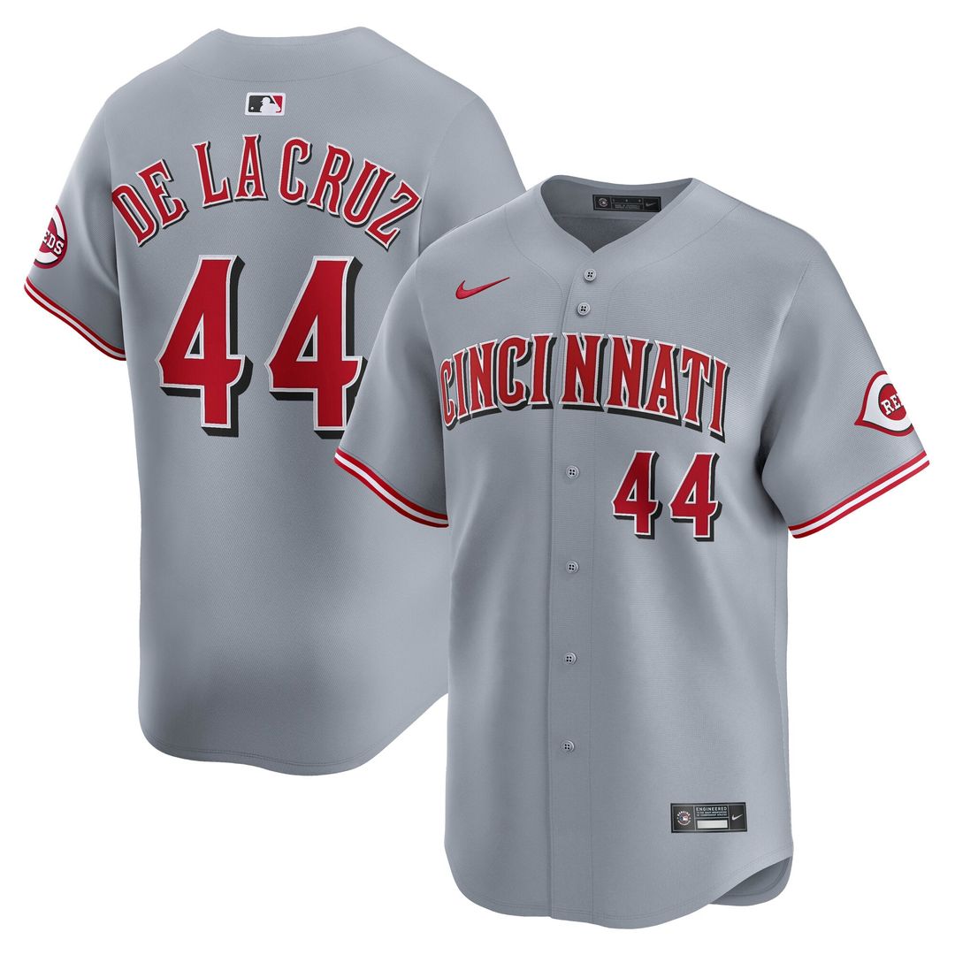 Men's Cincinnati Reds Elly De La Cruz White Home Player Jersey