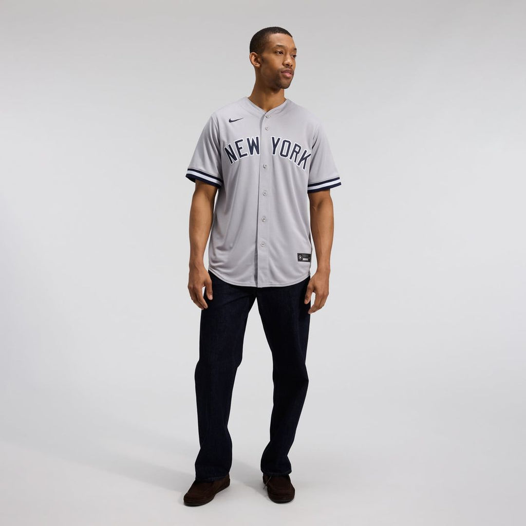 Men's New York Yankees Anthony Volpe Gray Road Replica Jersey