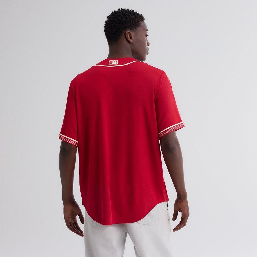 Men's Texas Rangers Red 2026 City Connect Stadium Jersey