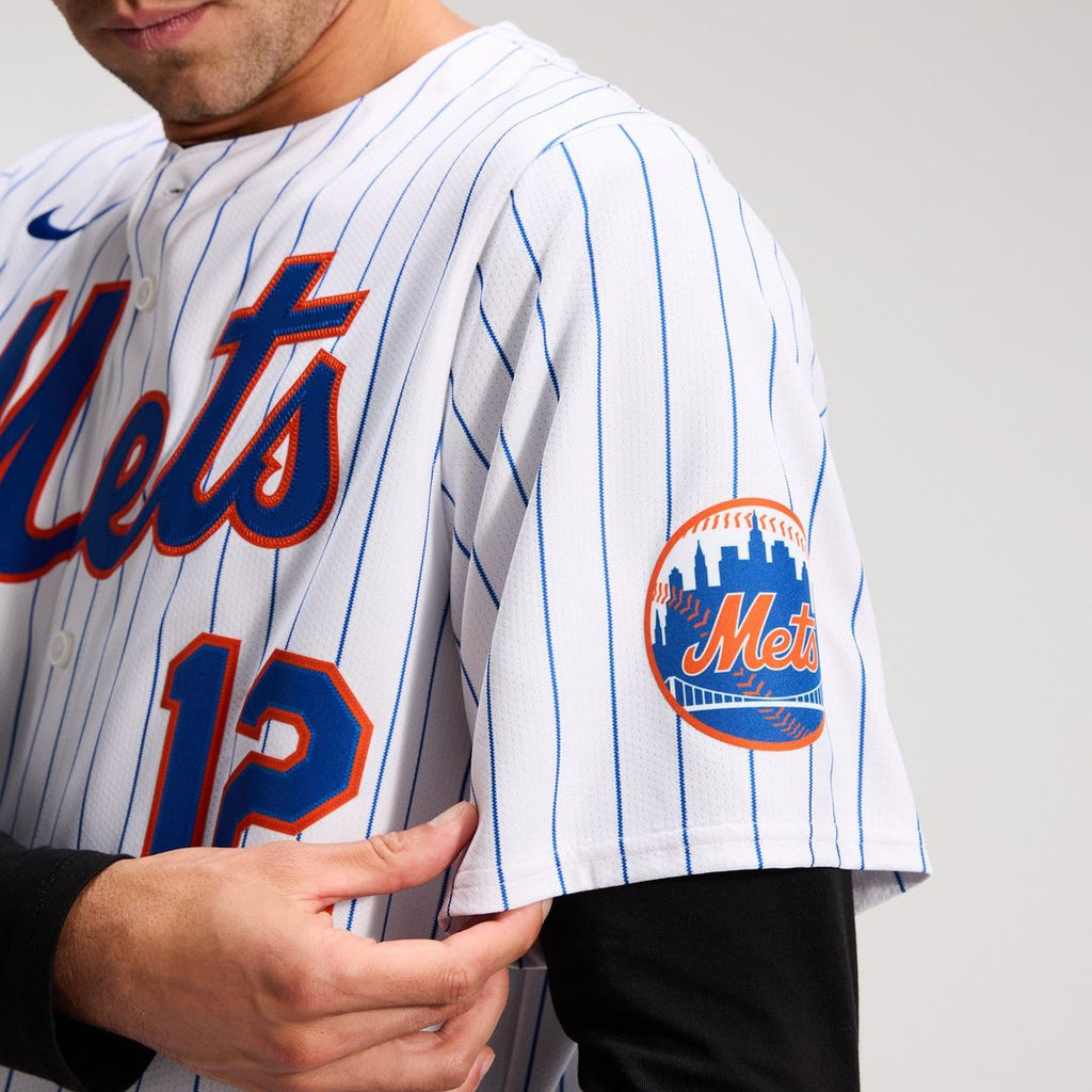 Men's New York Mets Francisco Lindor Gray Road Player Jersey