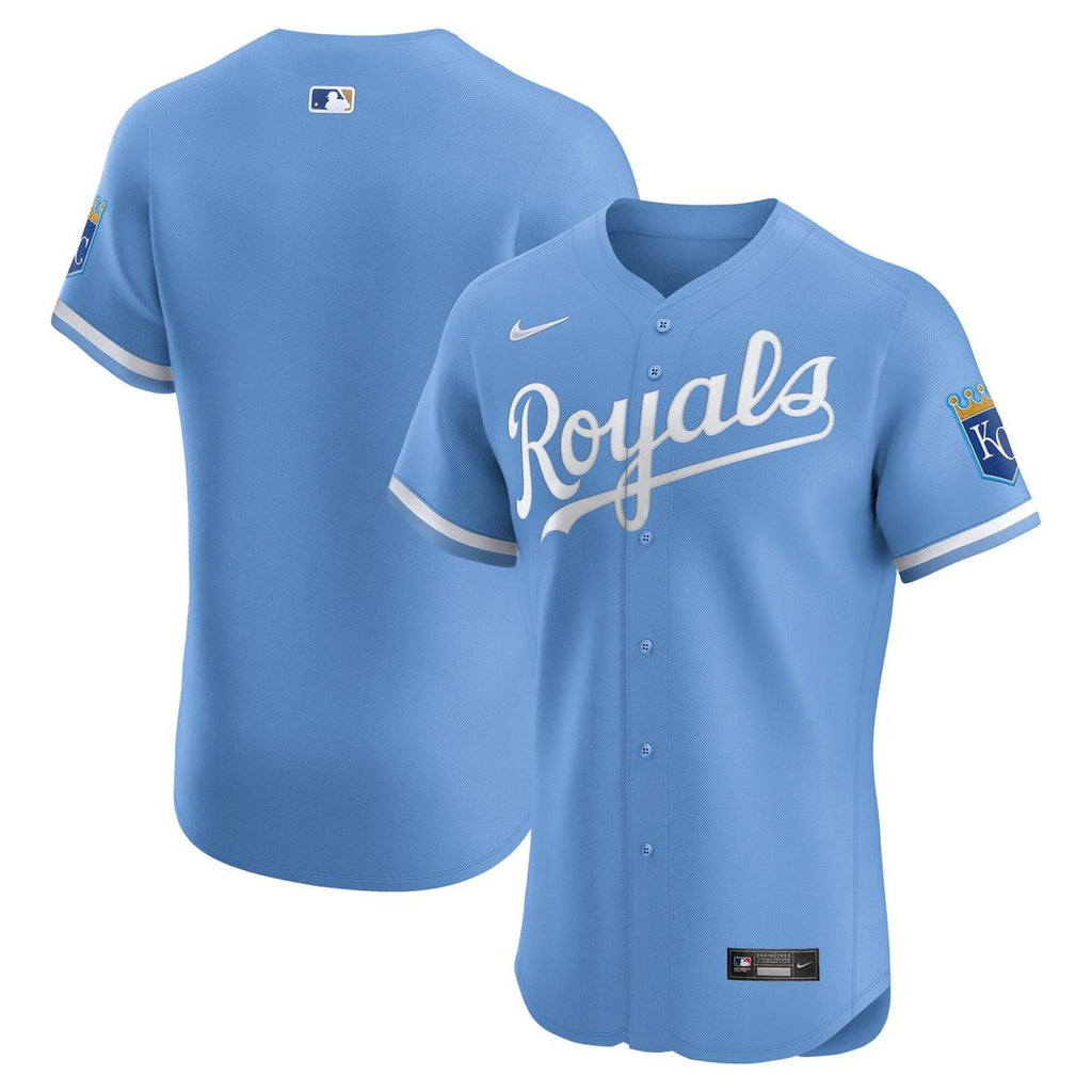 Men's Kansas City Royals Light Blue Alternate Elite Jersey