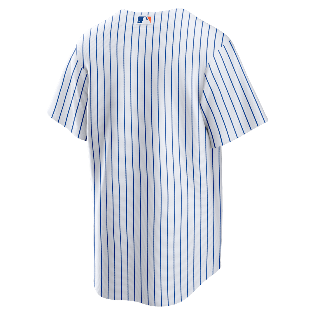 Men's New York Mets White Home Big & Tall Replica Jersey