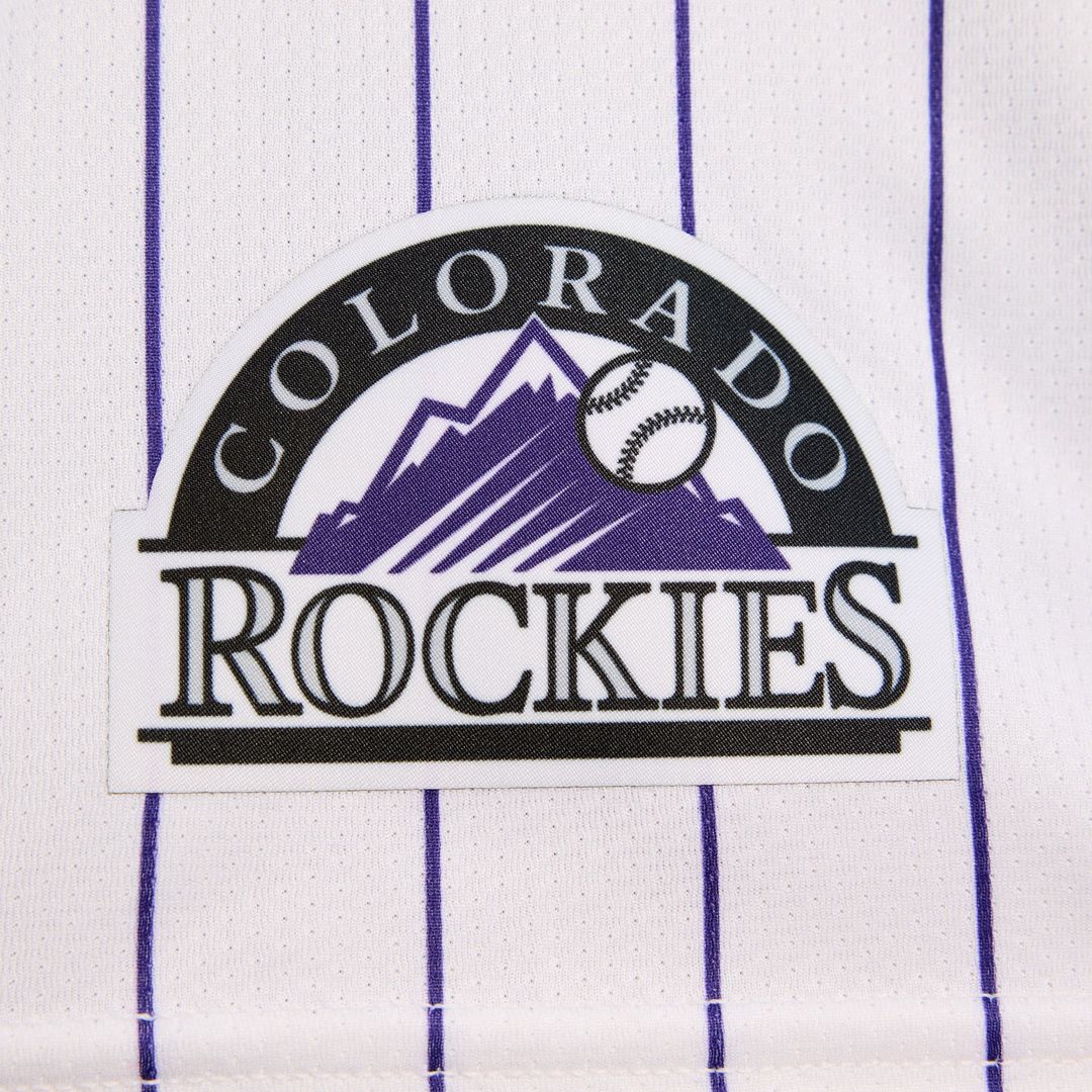 Men's Colorado Rockies White Home Jersey