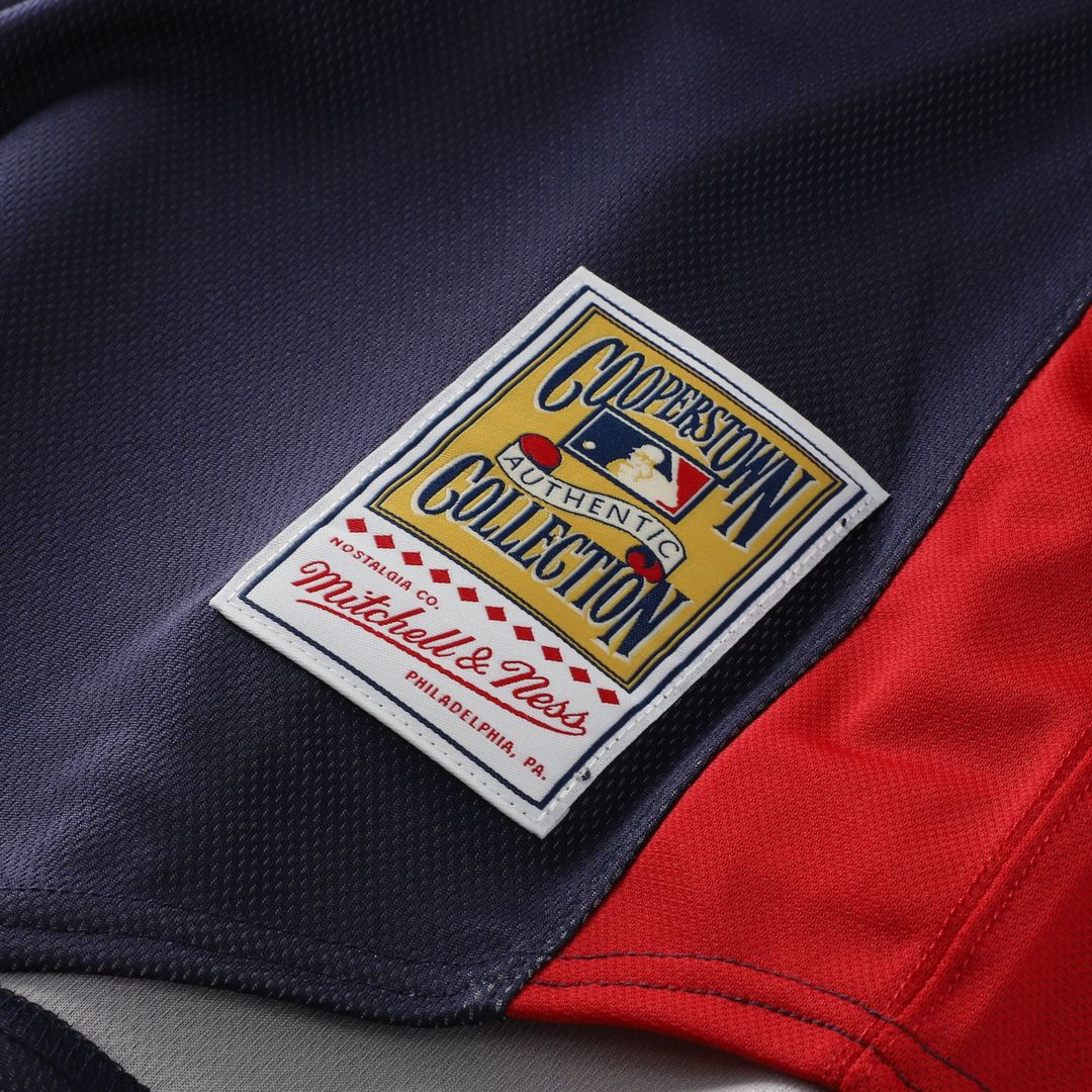 Men's Atlanta Braves Chipper Jones Navy Batting Practice Jersey
