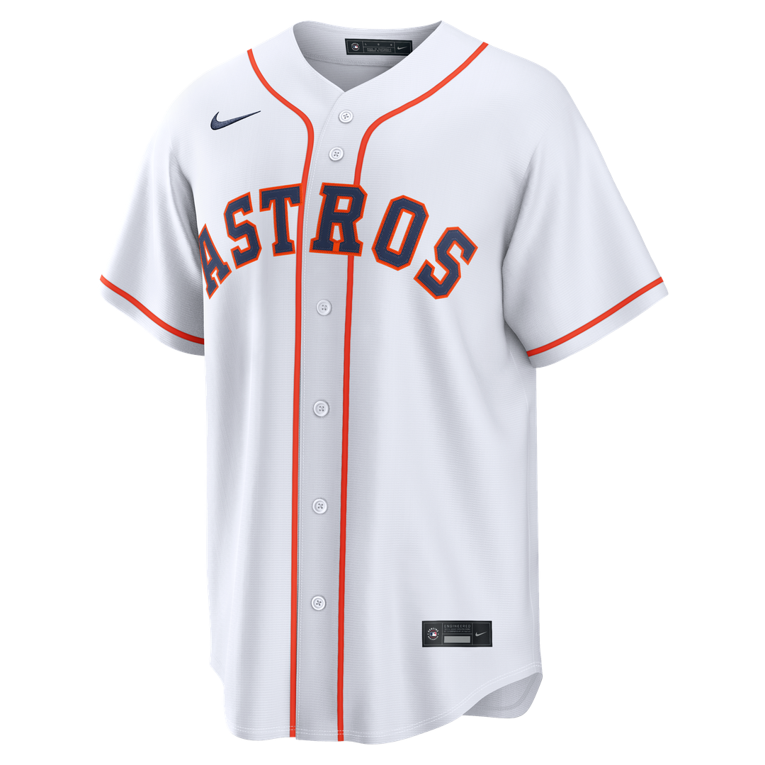Men's Houston Astros White Home Replica Jersey