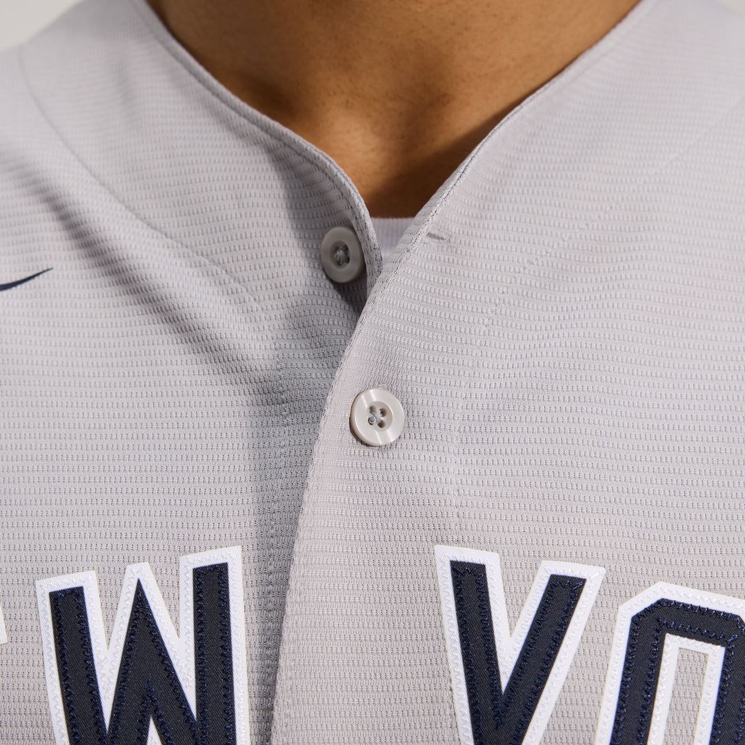 Men's New York Yankees Anthony Volpe Gray Road Replica Jersey