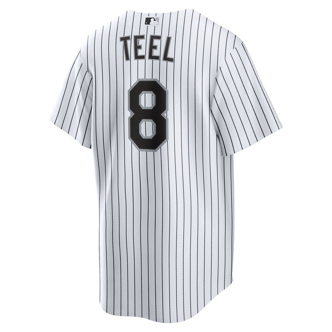 Men's Chicago White Sox Kyle Teel White Home Replica Jersey