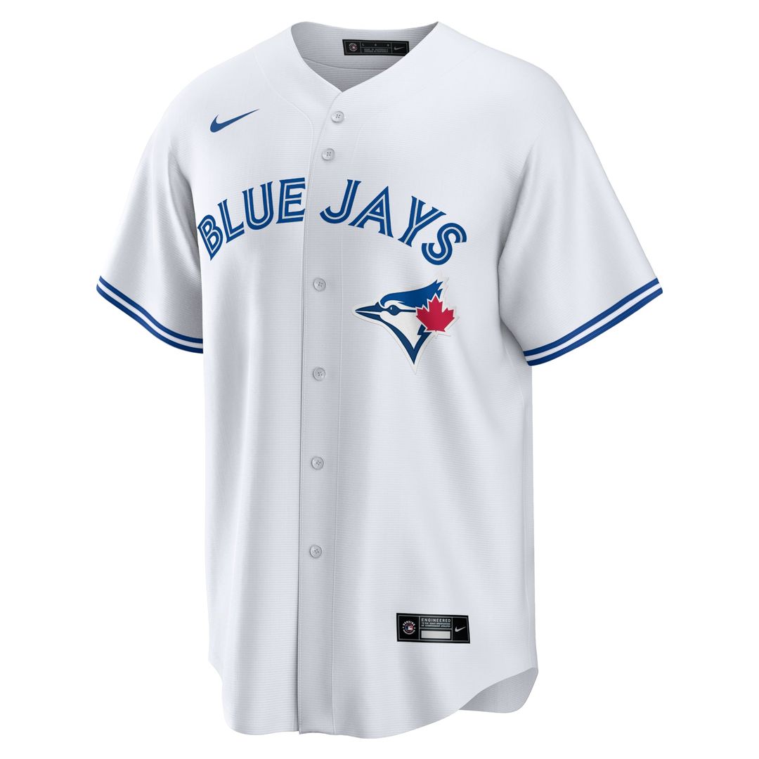 Men's Toronto Blue Jays White Home Replica Team Jersey