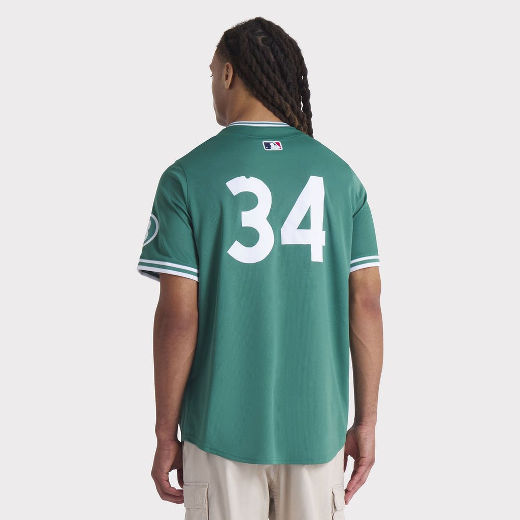 Men's Boston Red Sox David Ortiz Green 2025 City Connect Retired Player Jersey