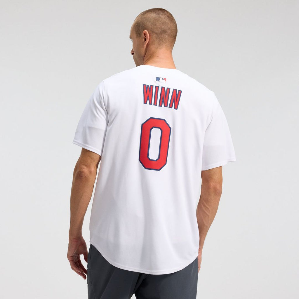 Men's St. Louis Cardinals Masyn Winn White Home Jersey