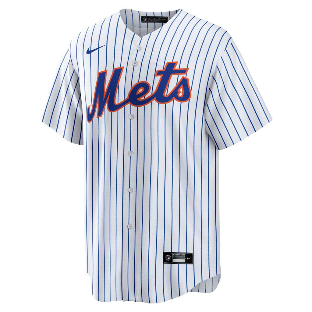 Men's New York Mets Dwight Gooden White Home Replica Player Jersey