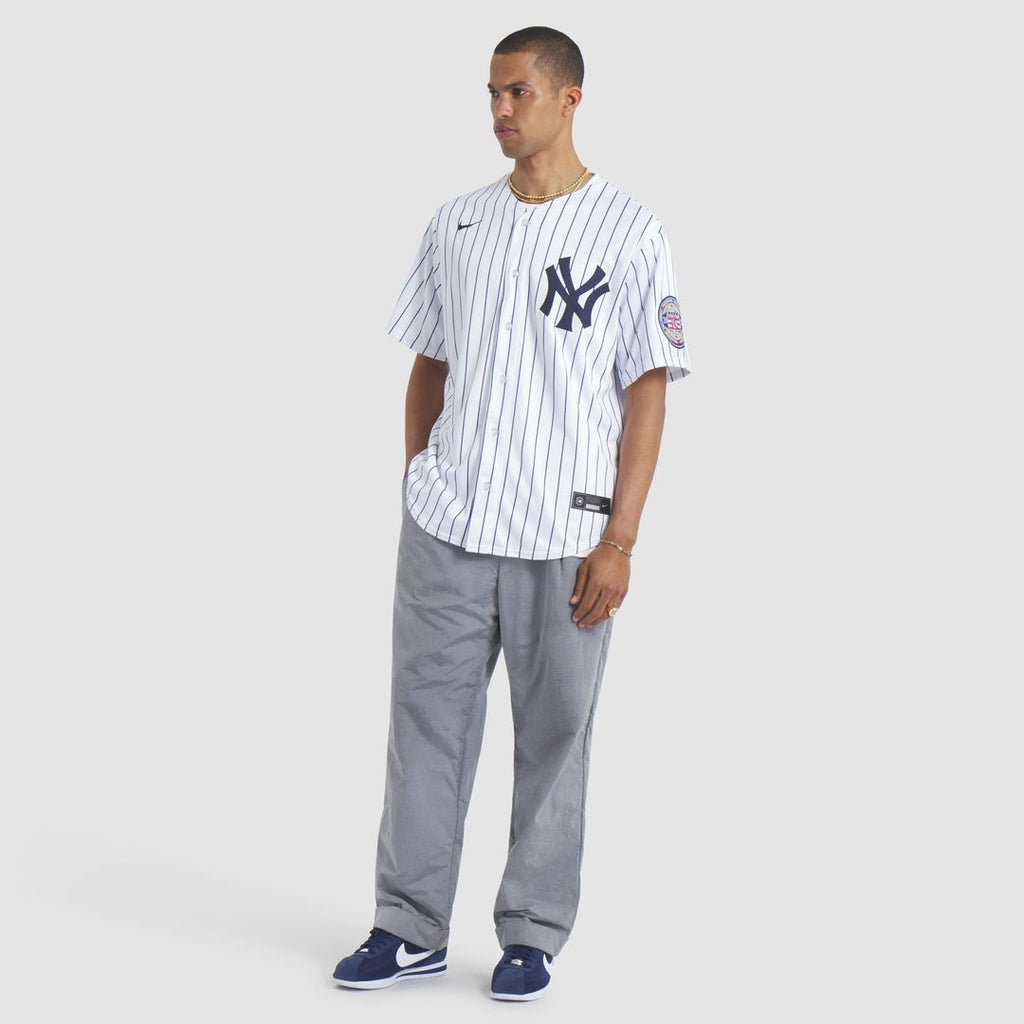 Men's New York Yankees CC Sabathia White 2025 Baseball Hall of Fame Name & Number Retired Replica Jersey