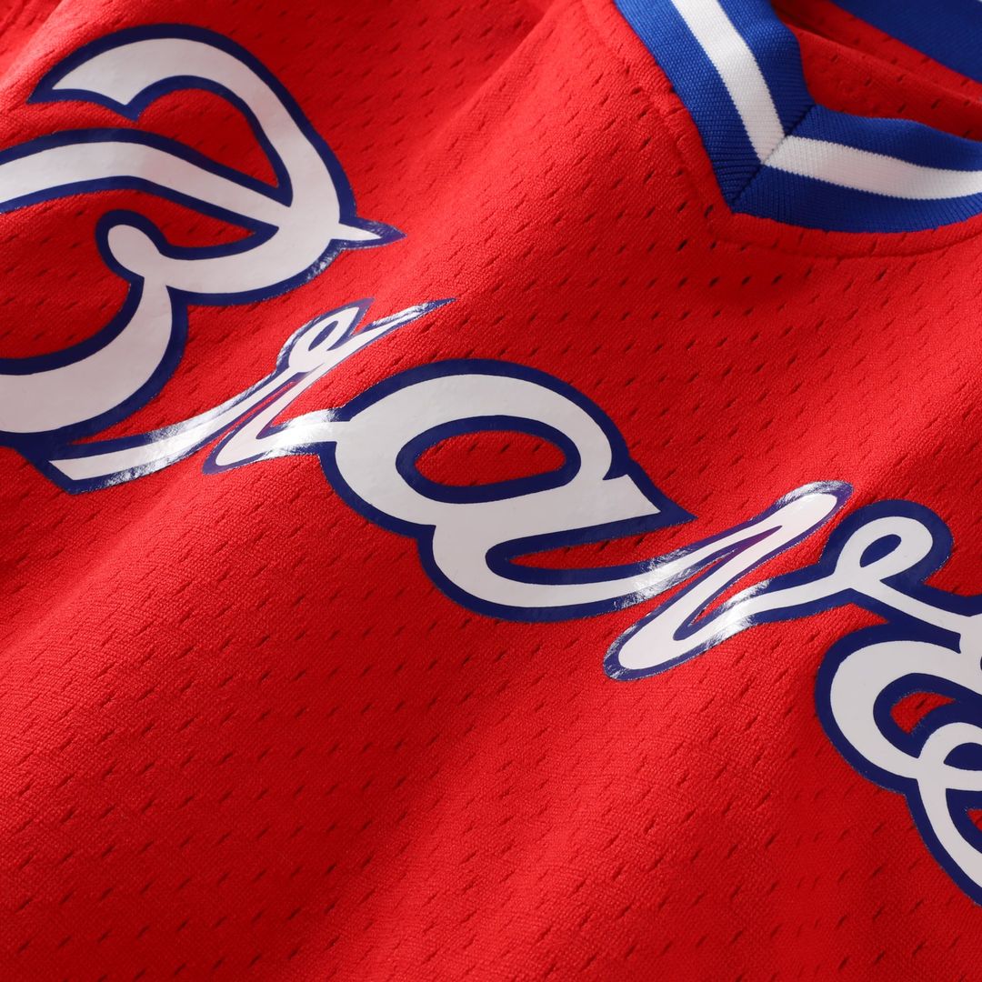 Men's Atlanta Braves Dale Murphy Scarlet Batting Practice Jersey