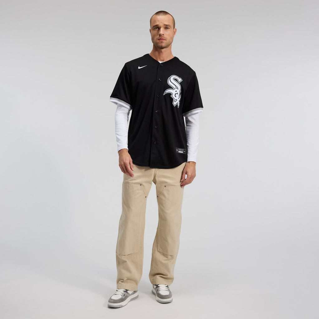 Men's Chicago White Sox White Home Replica Team Jersey