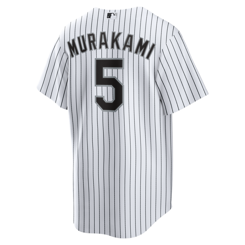 Men's Chicago White Sox Munetaka Murakami White Home Replica Jersey