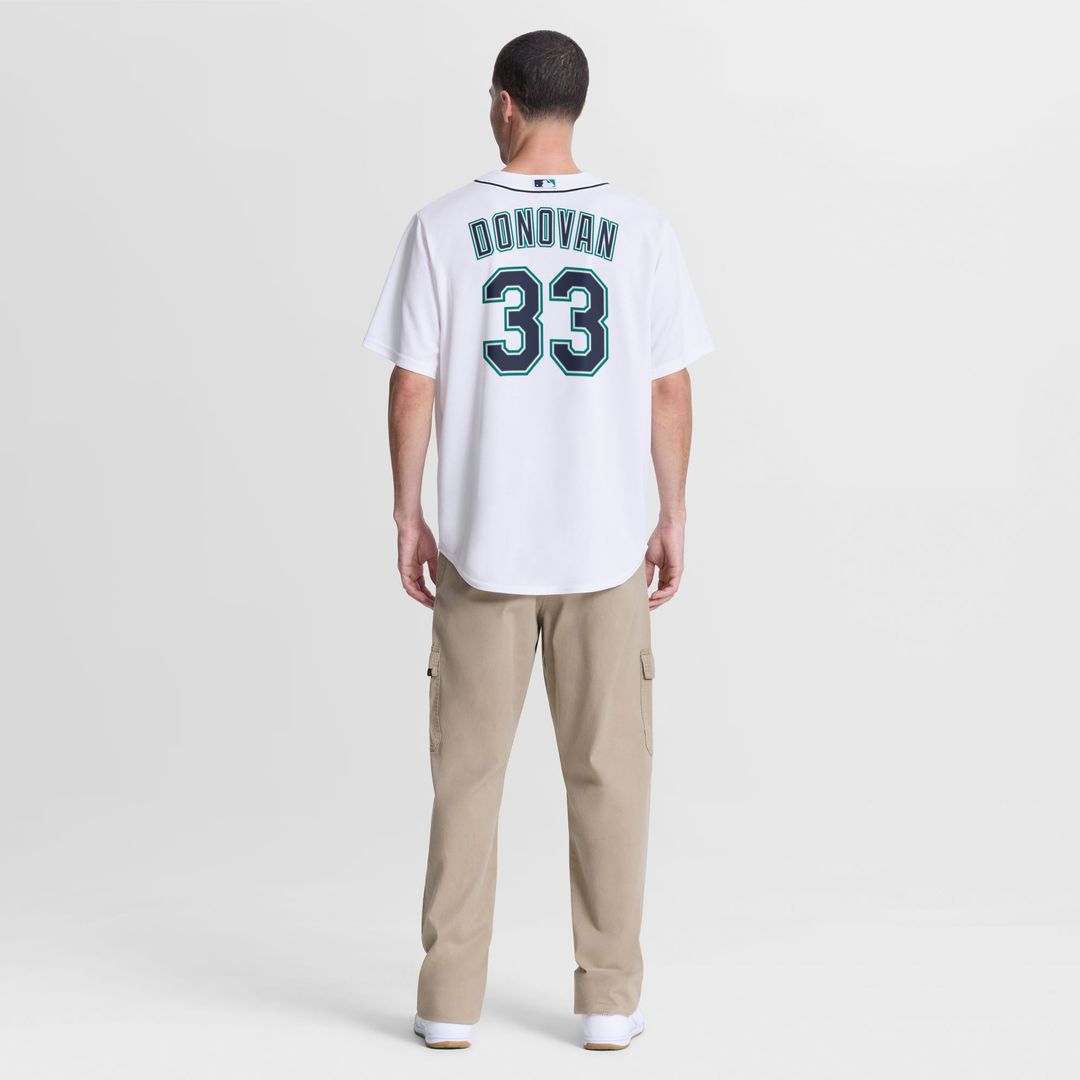 Men's Seattle Mariners Brendan Donovan White Home Replica Jersey