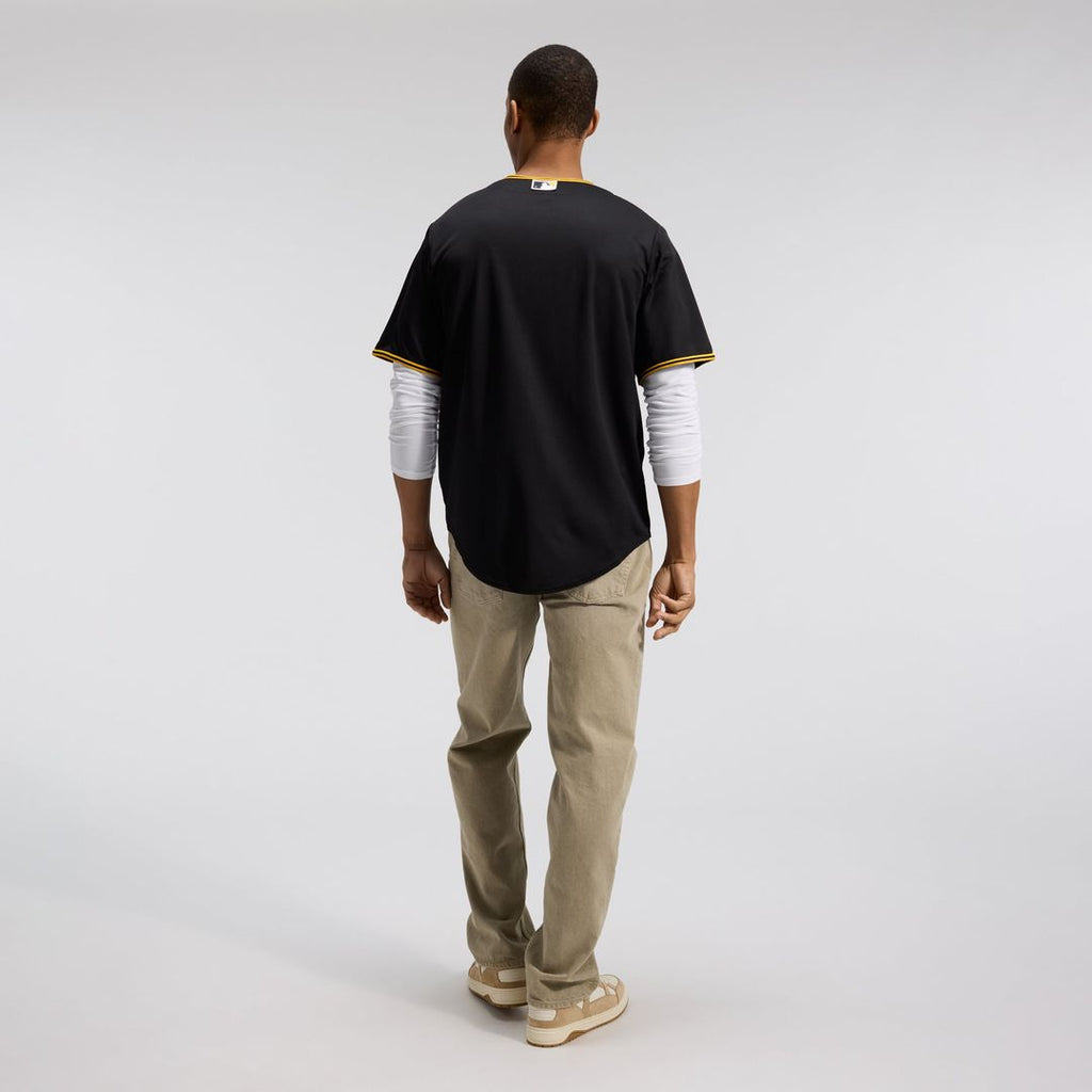 Men's Pittsburgh Pirates Black Alternate Replica Team Jersey