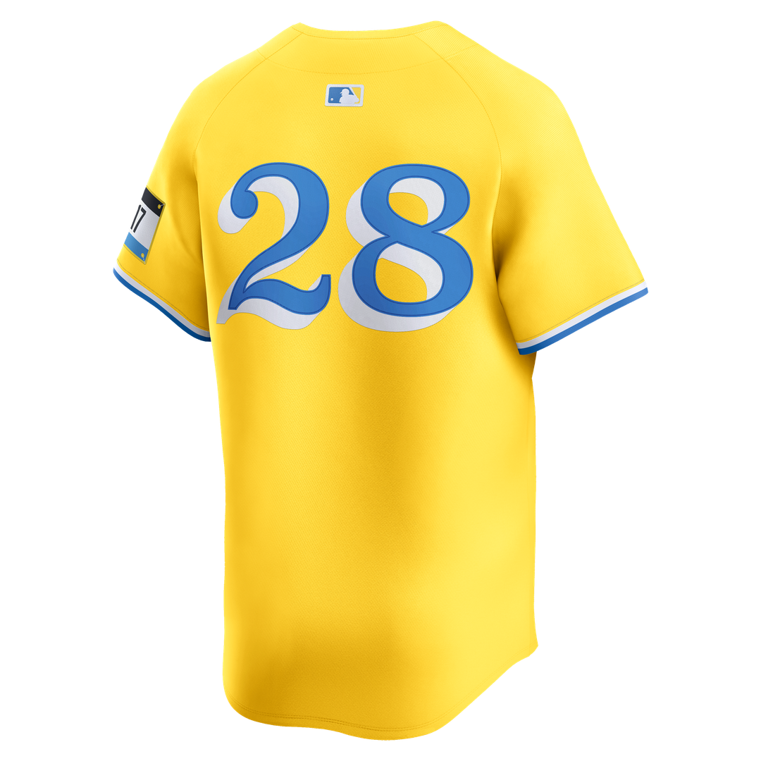 Men's Boston Red Sox Kristian Campbell Gold Alternate Jersey