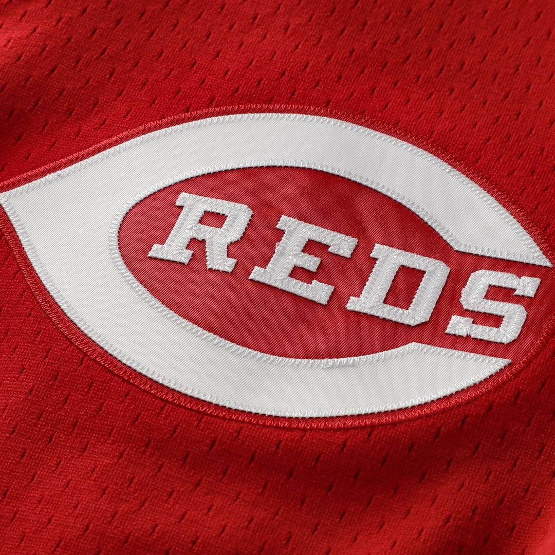 Men's Cincinnati Reds Johnny Bench Red Big & Tall Mesh Batting Practice Jersey