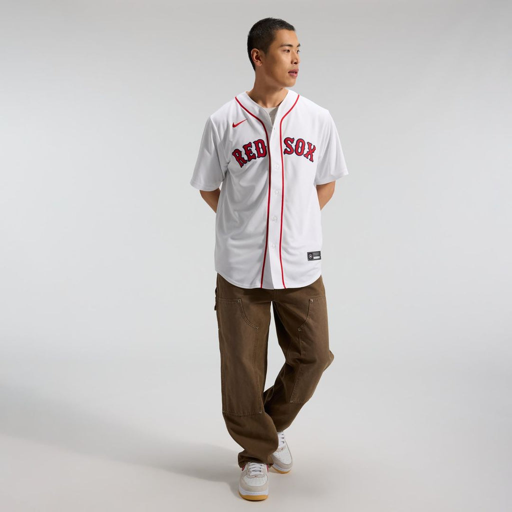 Men's Boston Red Sox Roman Anthony White Home Replica Jersey