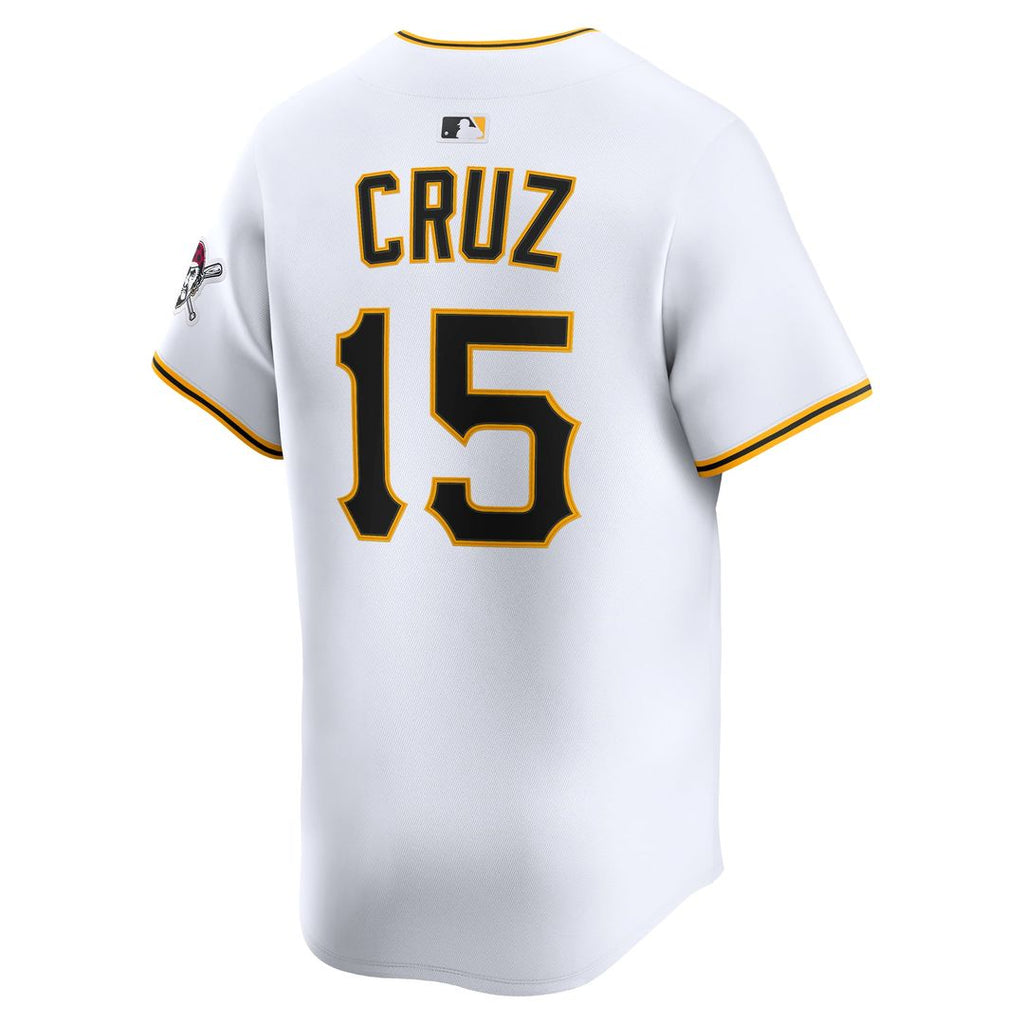 Men's Pittsburgh Pirates Oneil Cruz White Home Player Jersey