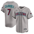 Men's Arizona Diamondbacks Corbin Carroll Gray Road Player Jersey