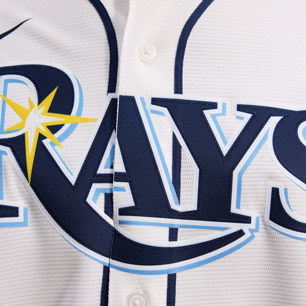Men's Tampa Bay Rays Yandy Díaz White Home Replica Jersey
