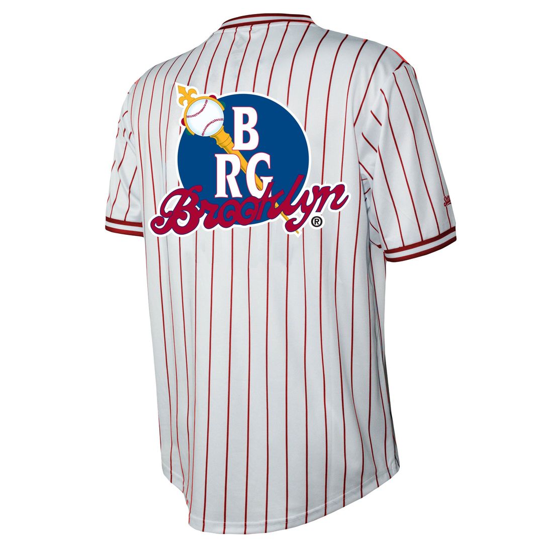 Men's Brooklyn Royal Giants White V-Neck Jersey
