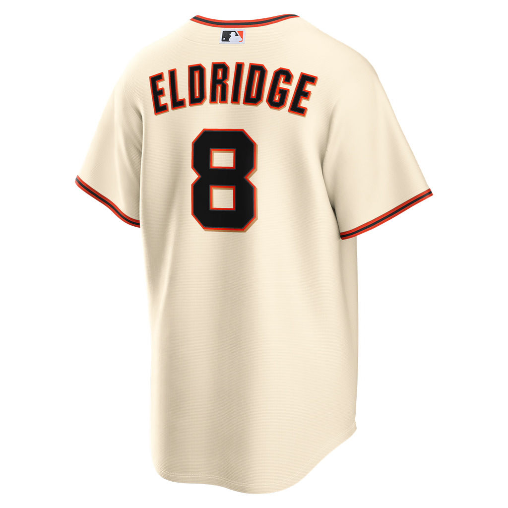 Men's San Francisco Giants Bryce Eldridge Cream Home Replica Jersey