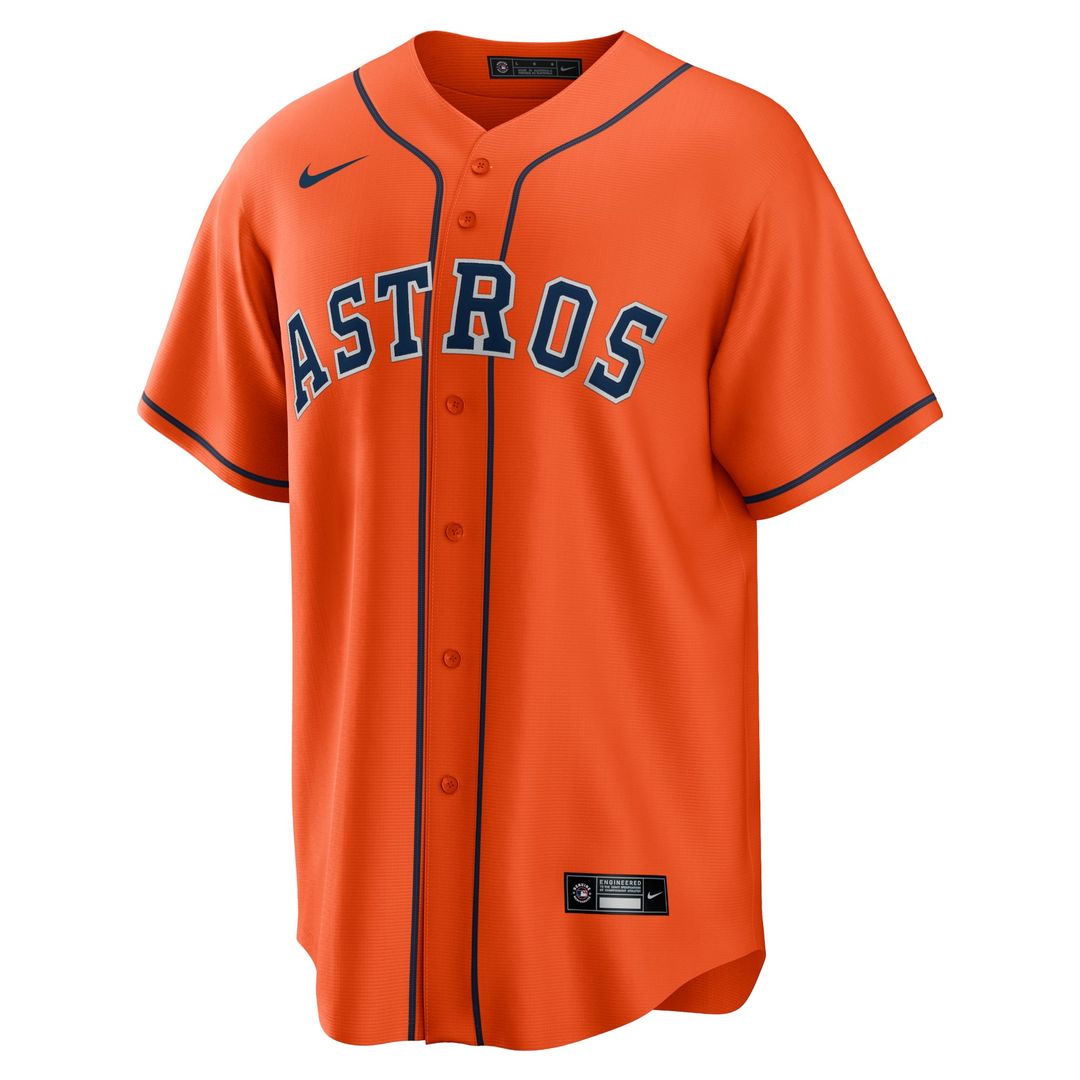 Men's Houston Astros White Home Replica Team Jersey