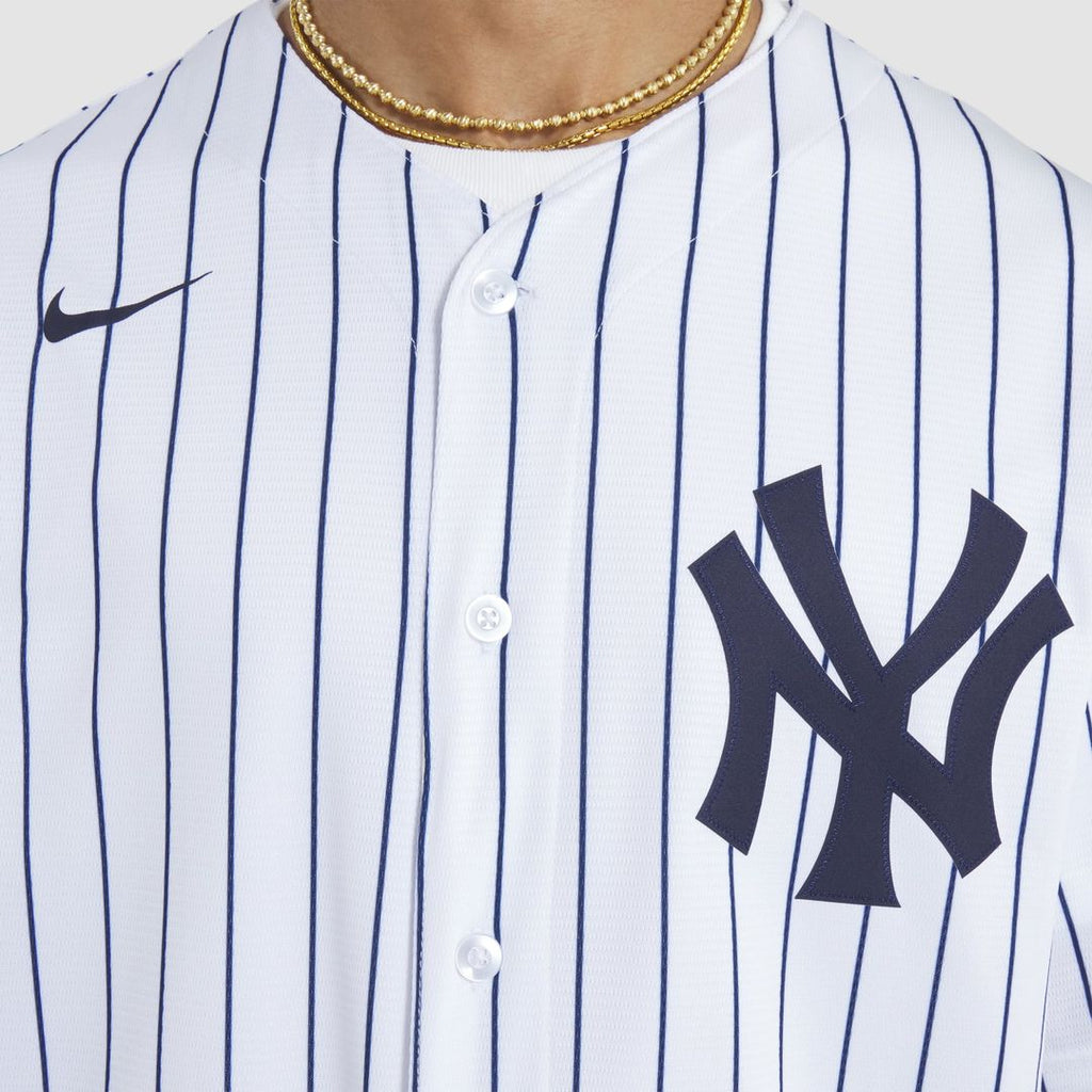 Men's New York Yankees CC Sabathia White 2025 Baseball Hall of Fame Name & Number Retired Replica Jersey