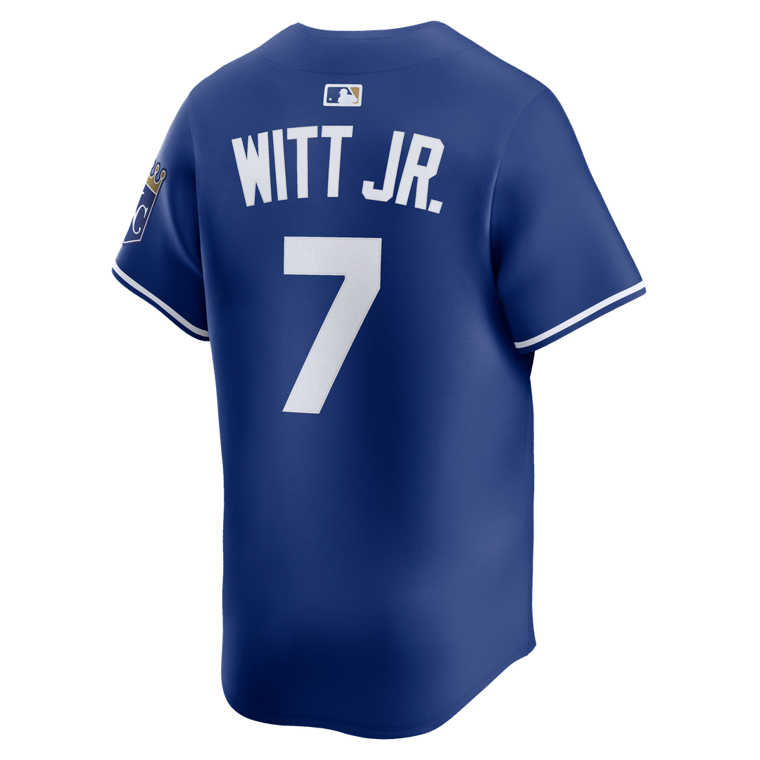 Men's Kansas City Royals Bobby Witt Jr. Royal Alternate 2 Player Jersey