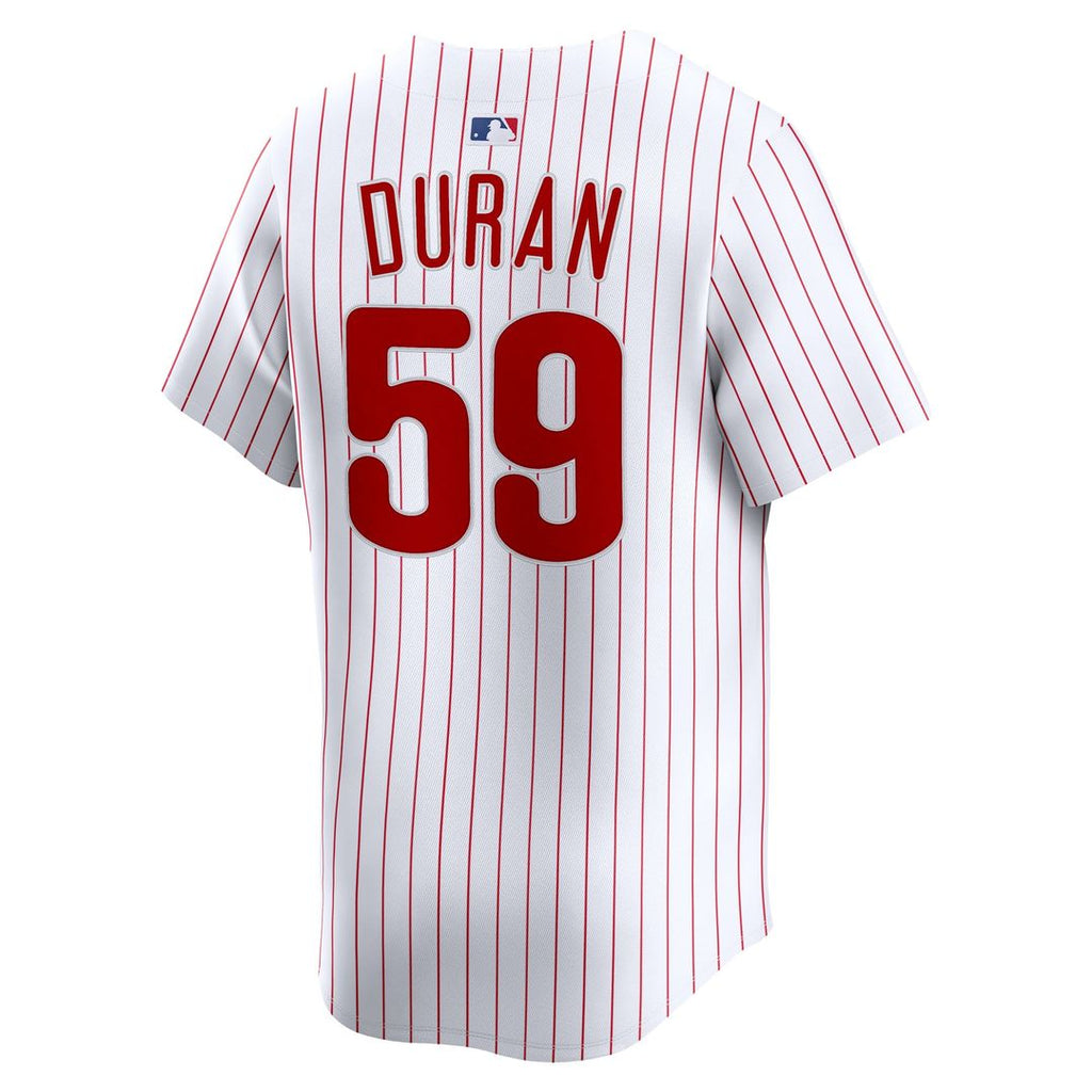 Men's Philadelphia Phillies Jhoan Duran White Home Player Jersey
