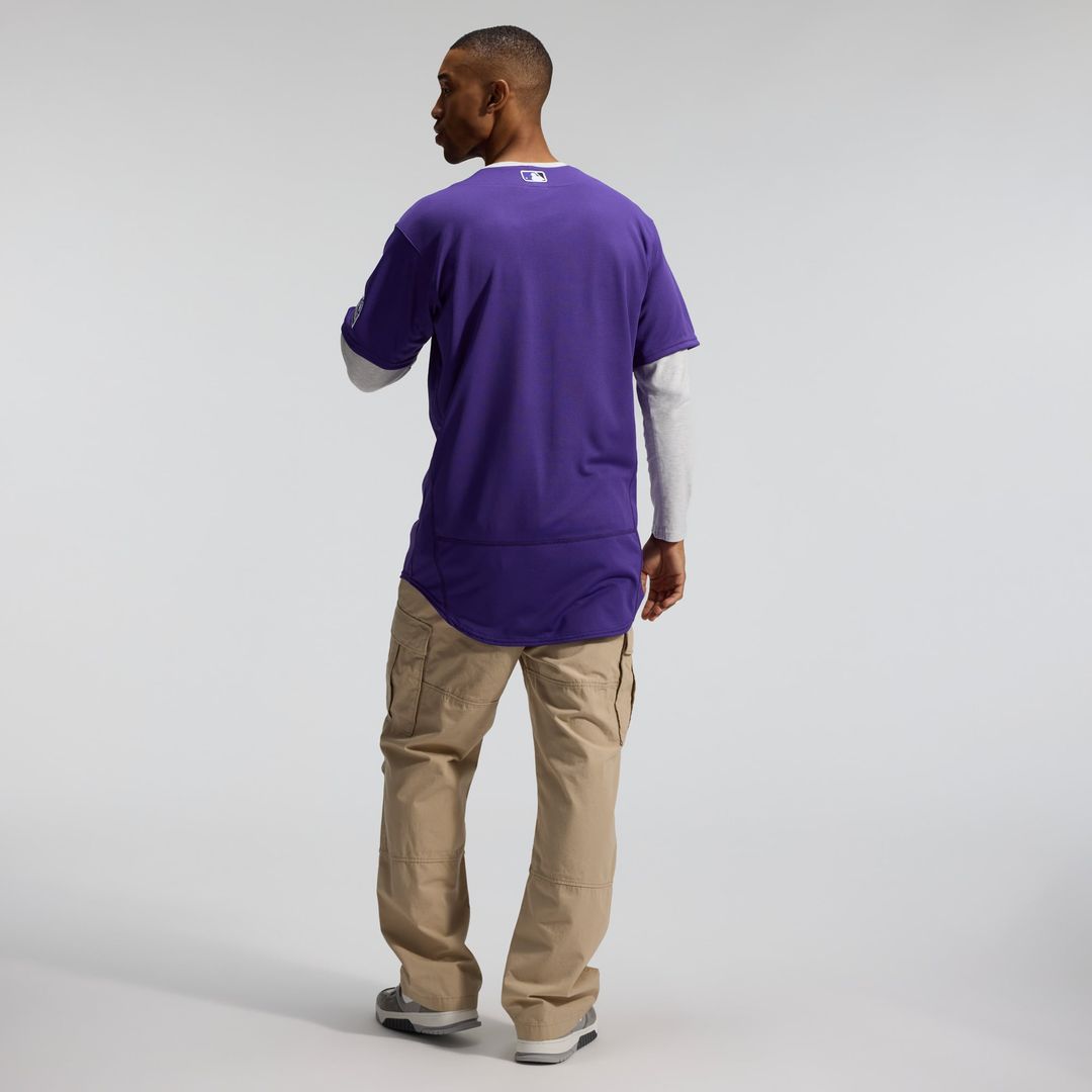 Men's Colorado Rockies Purple Alternate Jersey