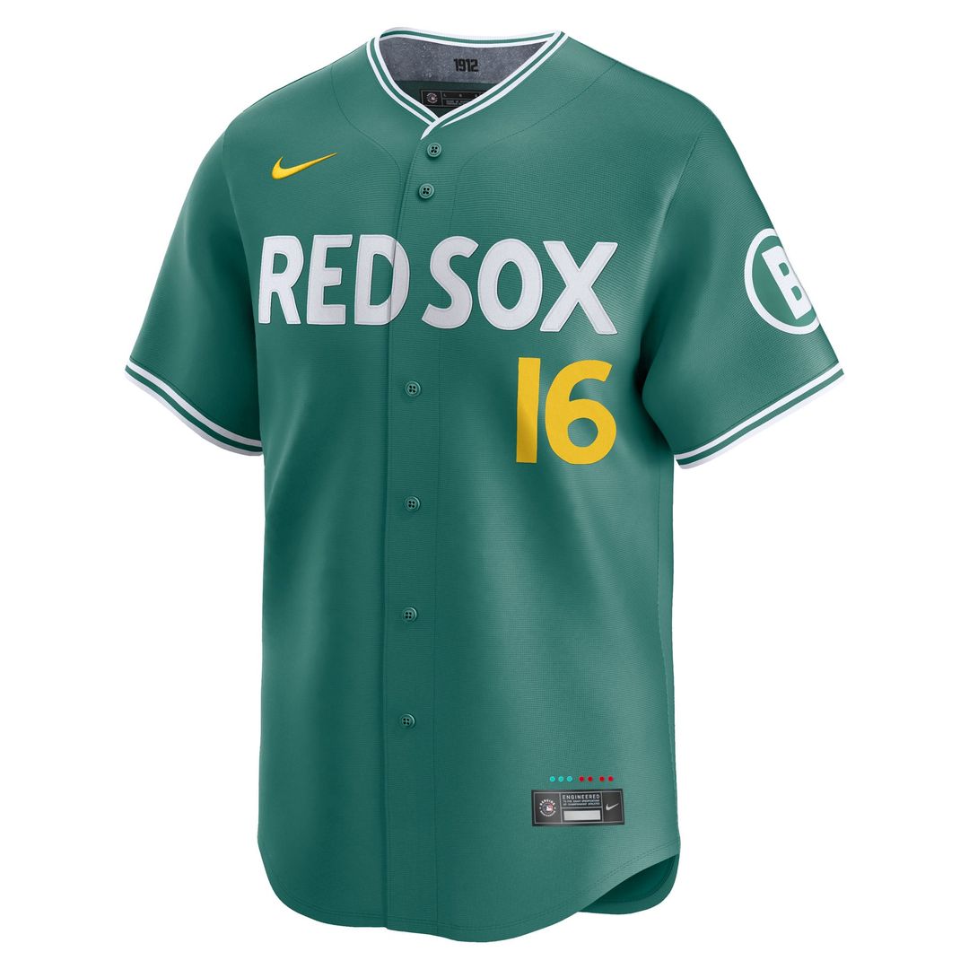Men's Boston Red Sox Jarren Duran Green 2025 City Connect Player Jersey