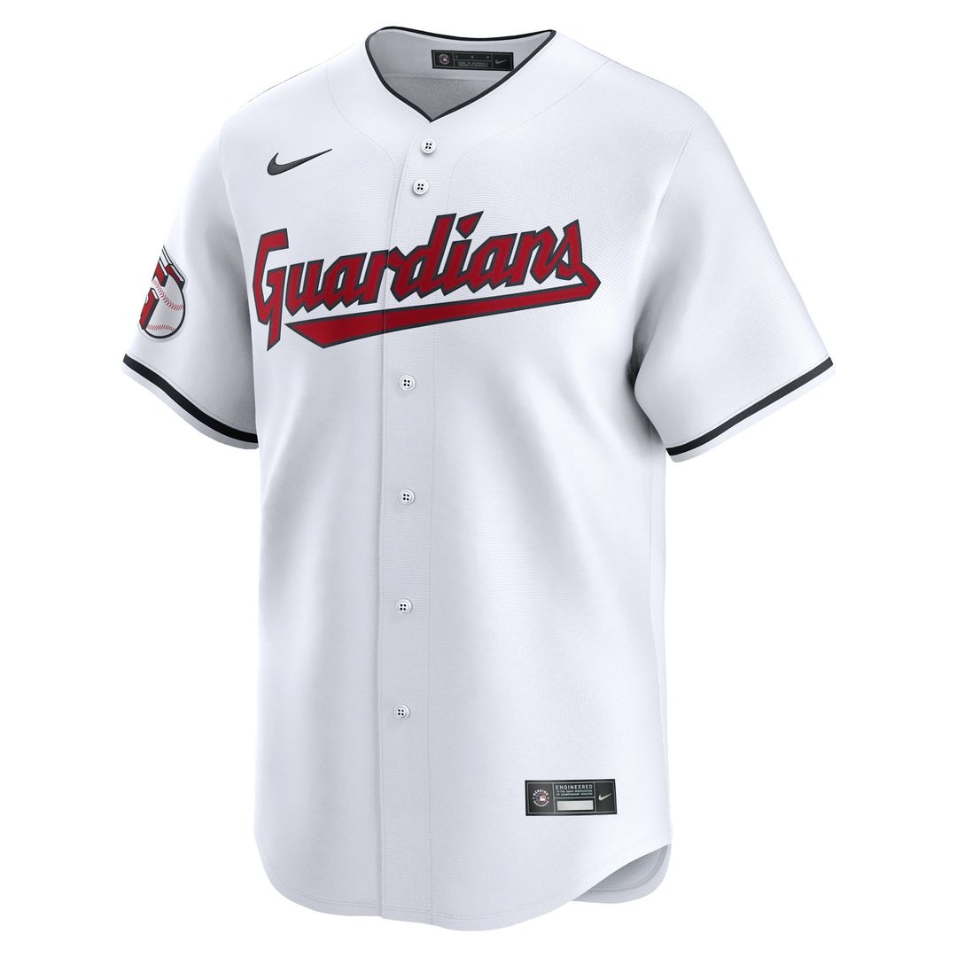 Men's Cleveland Guardians David Fry White Home Player Jersey