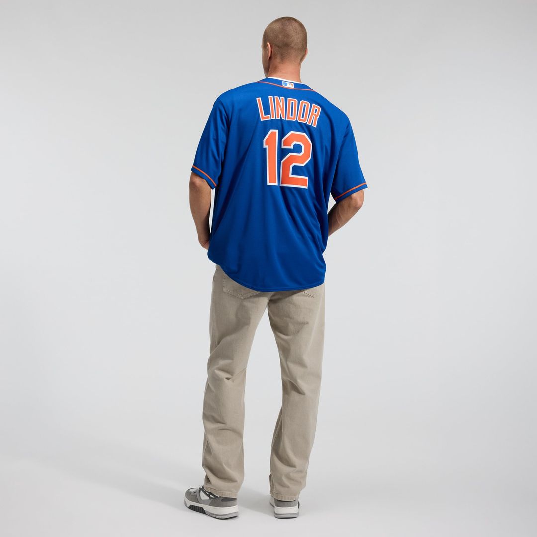 Men's New York Mets Francisco Lindor Royal Alternate Replica Player Jersey