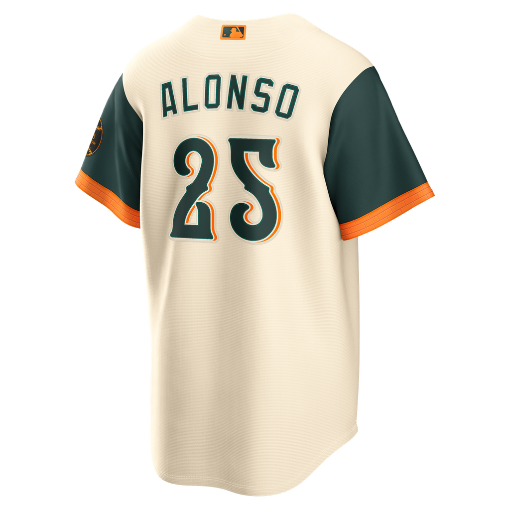 Men's Baltimore Orioles Pete Alonso Cream 2026 City Connect Stadium Jersey