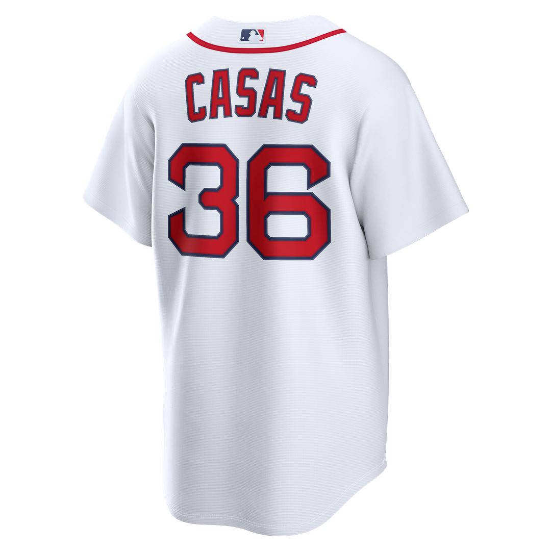 Men's Boston Red Sox Triston Casas White Home Replica Jersey