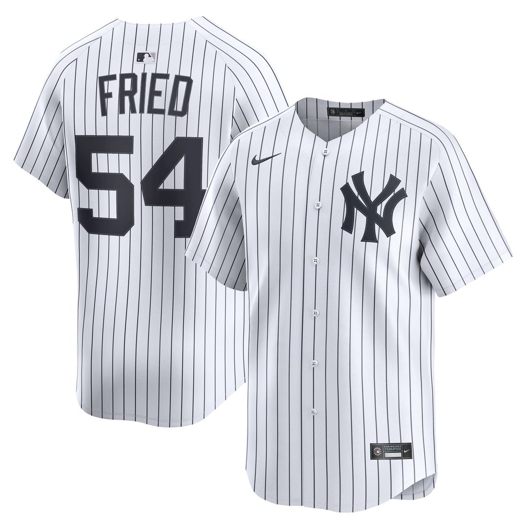 Men's New York Yankees Max Fried Gray Road Player Jersey