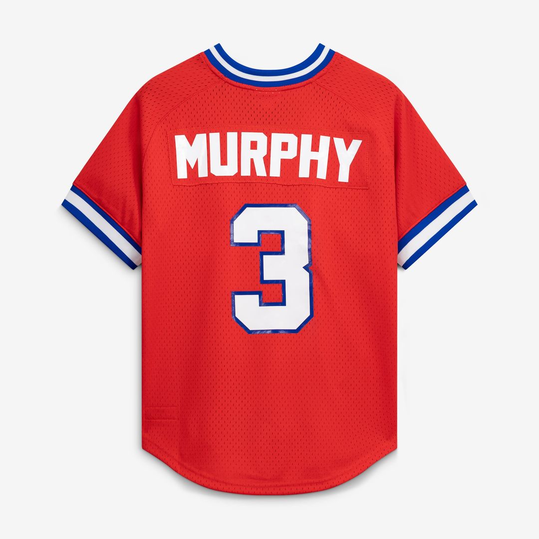 Men's Atlanta Braves Dale Murphy Scarlet Batting Practice Jersey