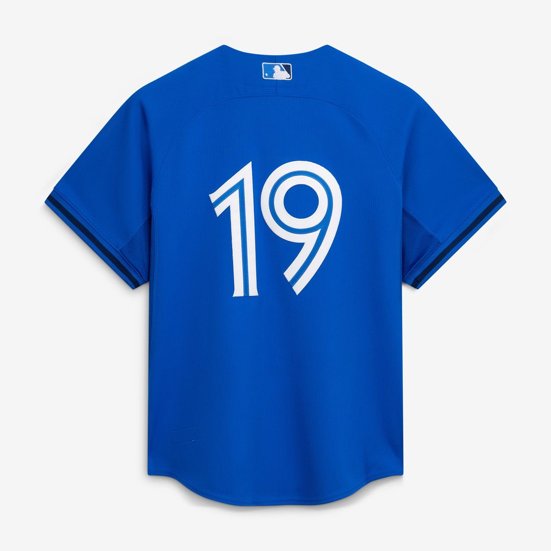 Men's Toronto Blue Jays Jose Bautista Royal Batting Practice Jersey