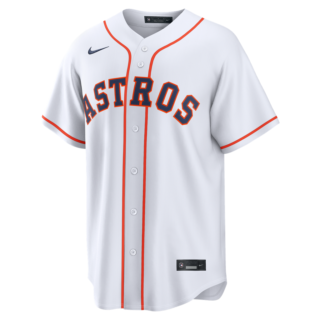 Men's Houston Astros White Home Replica Jersey