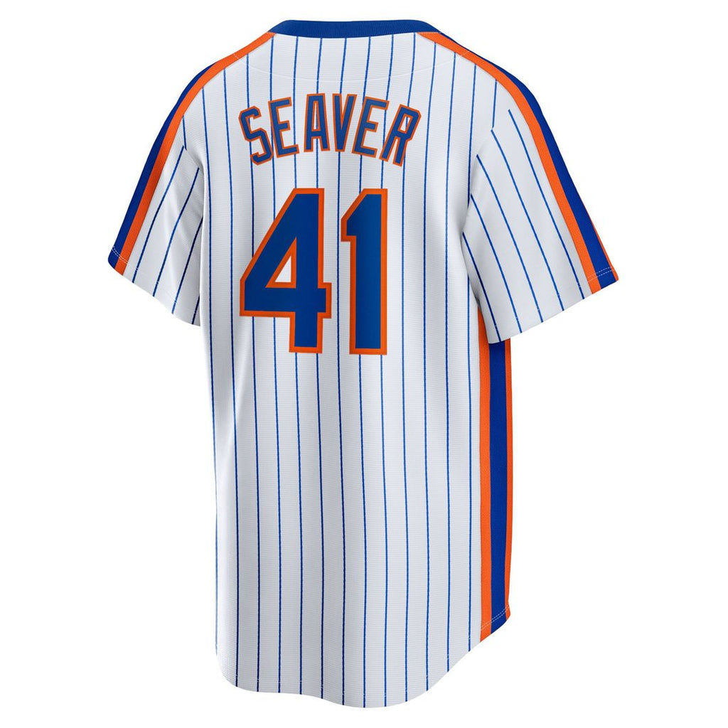 Men's New York Mets Tom Seaver White Home Player Jersey